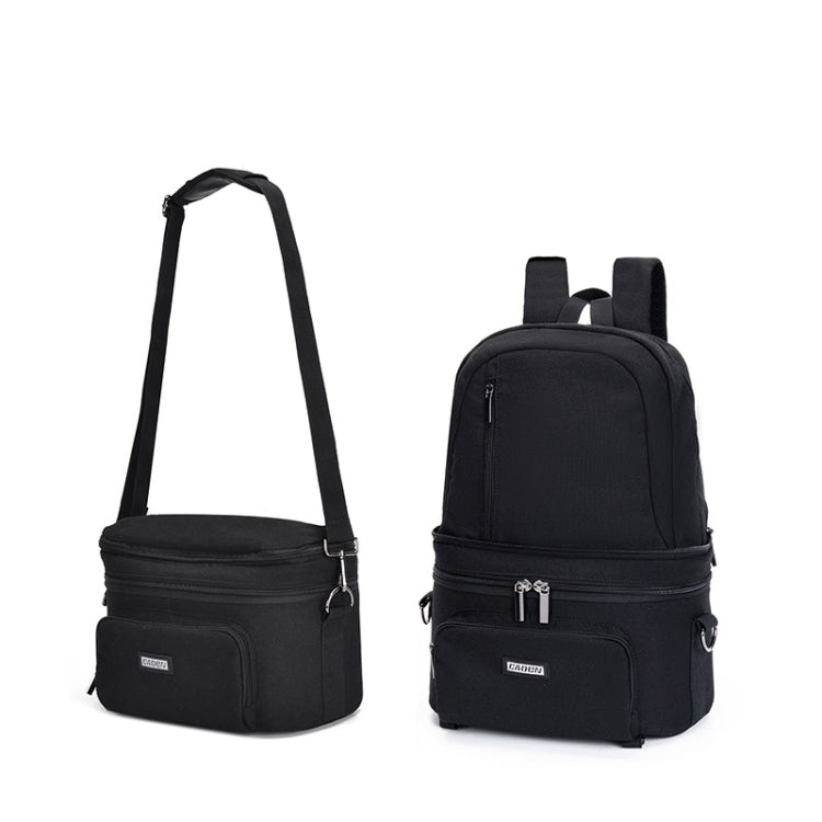 CADeN D30 Detachable Dual Uses Professional SLR Camera Backpack Shockproof Bags(Black) - free shipping - PMC TechLife - Order now!