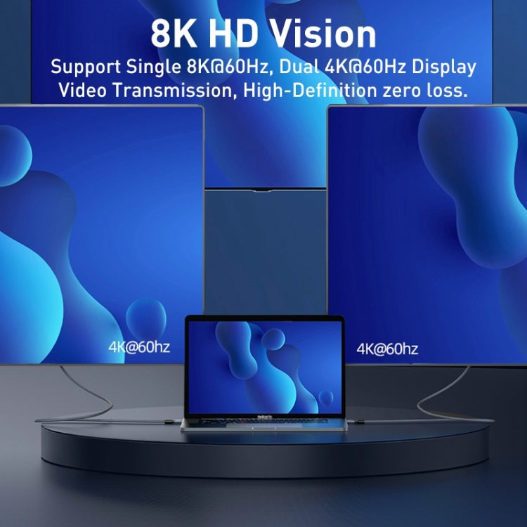 PD240W 40Gbps Dual Type-C USB4 Compatible Fast Charging Data Cable, Length:0.5m(Black) - USB-C & Type-C Cable by PMC TechLife | Online Shopping South Africa | PMC TechLife | Buy Now Pay Later Mobicred