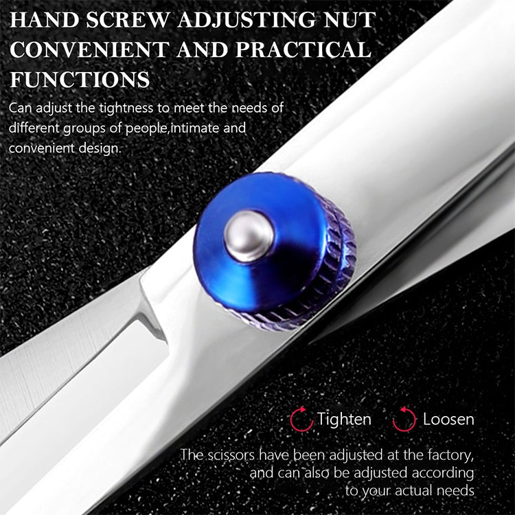 2pcs / Set Professional Hair Cutting Thinning Scissor Hairdressing Flat Shear Scissors Kit(Gold Silver) - free shipping - PMC TechLife - Order now!