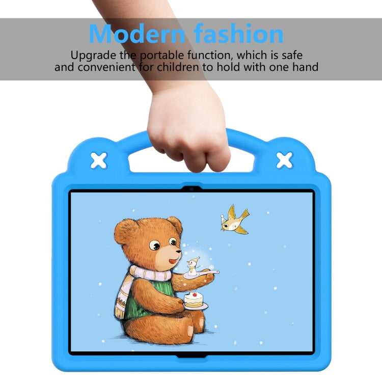 For Lenovo Tab M10 X605 / X505 / Tab P10 X705 Handle Kickstand Children EVA Shockproof Tablet Case(Sky Blue) - Lenovo by PMC TechLife | Online Shopping South Africa | PMC TechLife | Buy Now Pay Later Mobicred