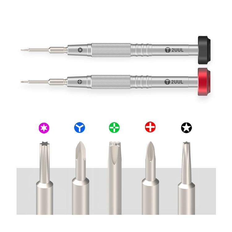 2UUL Convex Cross 2.5mm Colorful Flyshaft Screwdriver - Screwdriver by 2UUL | Online Shopping South Africa | PMC TechLife | Buy Now Pay Later Mobicred