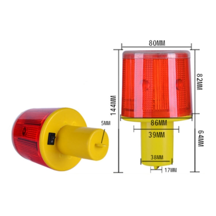 Night Solar Safety Warning Flash Light, Specification:05 Thick Sticks Tied or Inserted(White) - Warning Lights by PMC TechLife | Online Shopping South Africa | PMC TechLife | Buy Now Pay Later Mobicred