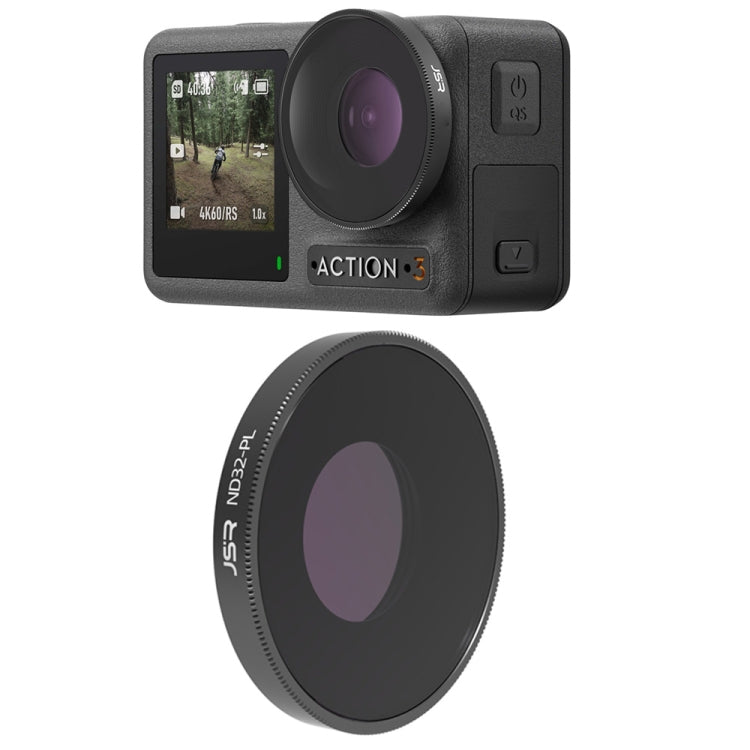 JSR LS ND32PL Lens Filter For DJI Osmo Action 3 - Lens Filter by PMC TechLife | Online Shopping South Africa | PMC TechLife | Buy Now Pay Later Mobicred