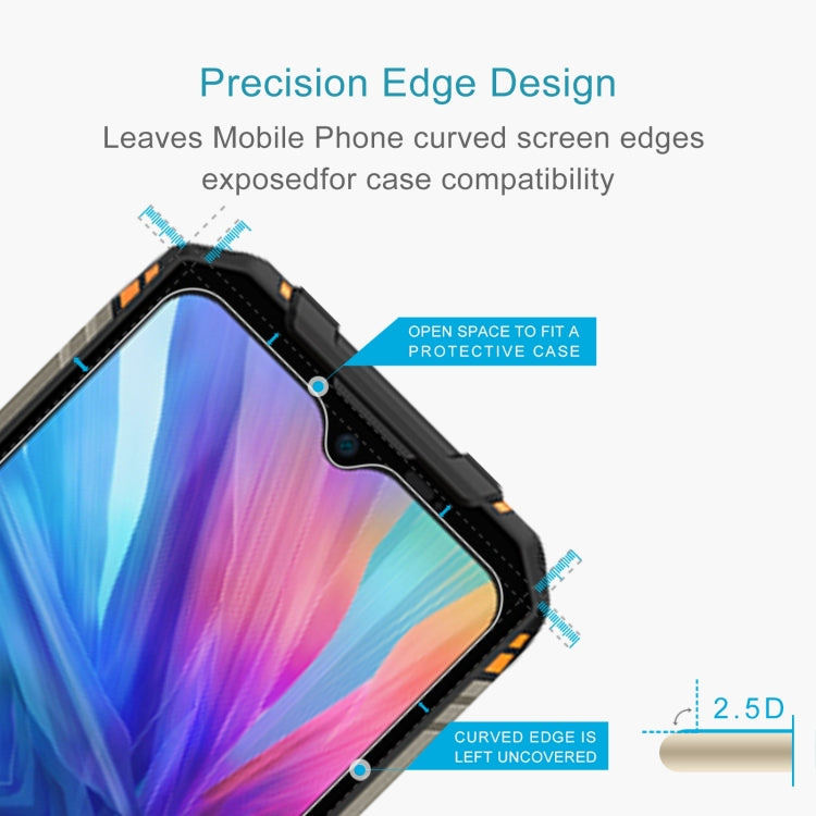 For Doogee S96GT 50pcs 0.26mm 9H 2.5D Tempered Glass Film - For Doogee by PMC TechLife | Online Shopping South Africa | PMC TechLife | Buy Now Pay Later Mobicred