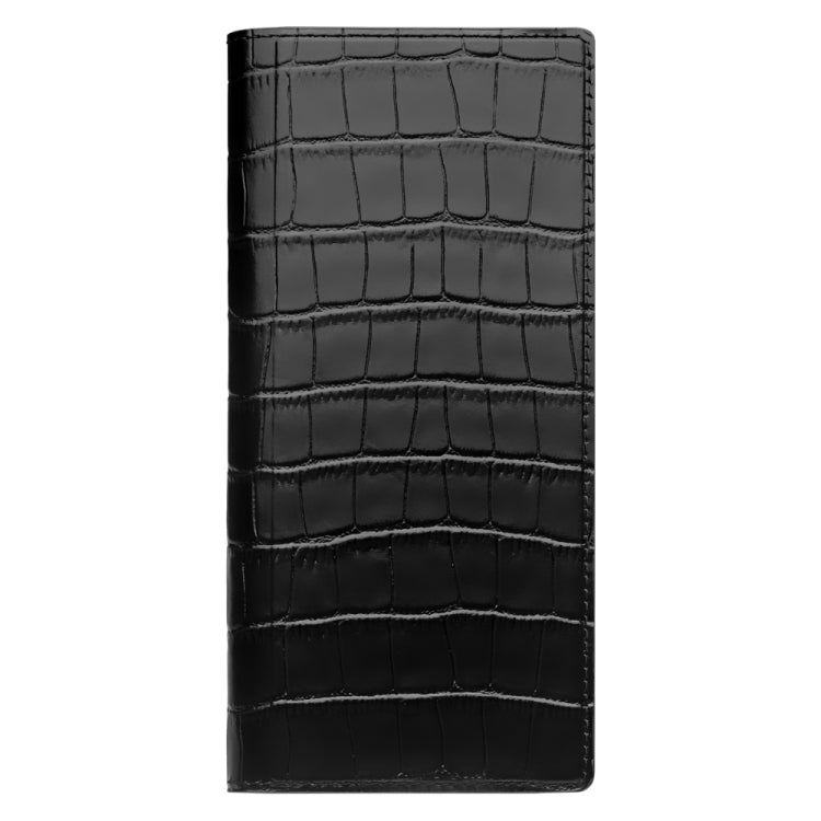 For Huawei Mate XS 2 QIALINO Crocodile Pattern Genuine Leather Phone Case(Black) - free shipping - PMC TechLife - Order now!