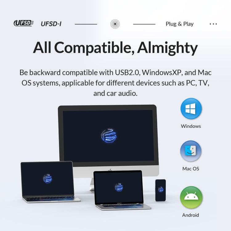 ORICO UFS Flash Drive, Read: 411MB/s, Write: 353MB/s, Memory:512GB, Port:USB-A(Silver) - free shipping - PMC Jewellery - Order now!