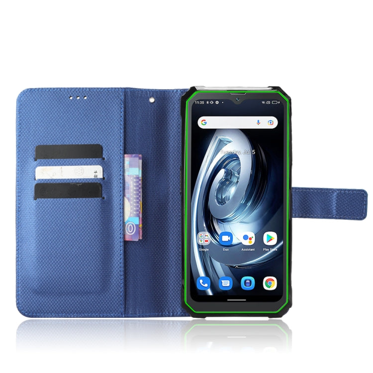 For Blackview BV7100 Diamond Texture Leather Phone Case(Blue) - More Brand by PMC TechLife | Online Shopping South Africa | PMC TechLife | Buy Now Pay Later Mobicred