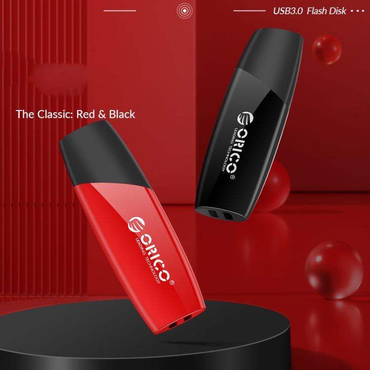 ORCIO USB3.0 U Disk Drive, Read: 100MB/s, Write: 15MB/s, Memory:128GB, Port:USB-A(Red) - free shipping - PMC Jewellery - Order now!