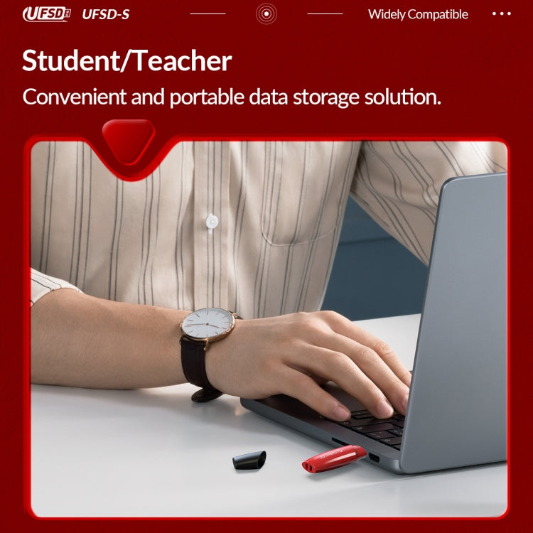 ORICO UFS Flash Drive, Read: 450MB/s, Write: 350MB/s, Memory:128GB, Port:USB-A(Red) - free shipping - PMC Jewellery - Order now!
