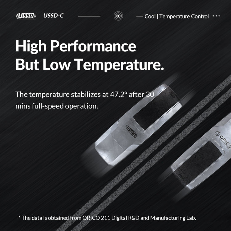 ORICO USB Solid State Flash Drive, Read: 520MB/s, Write: 450MB/s, Memory:1TB, Port:USB-A(Silver) - free shipping - PMc TechLife - Order now!