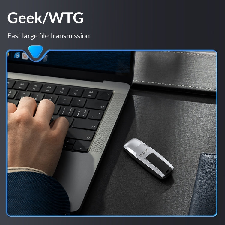 ORICO USB Solid State Flash Drive, Read: 520MB/s, Write: 450MB/s, Memory:1TB, Port:USB-A(Silver) - free shipping - PMc TechLife - Order now!