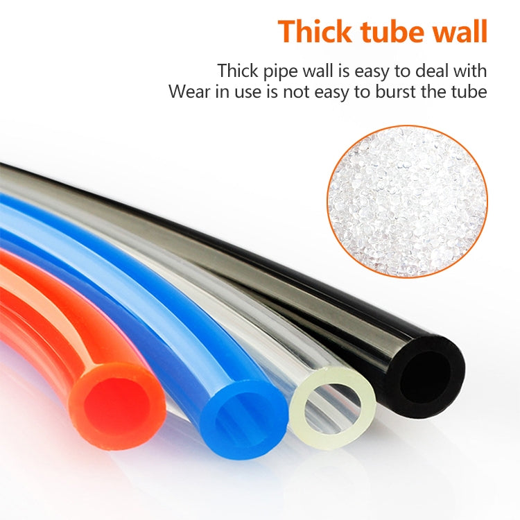 LAIZE Pneumatic Compressor Air Flexible PU Tube, Specification:8x5mm, 80m(Transparent) - free shipping - PMc TechLife - Order now!
