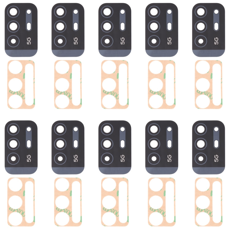 For OPPO F19 Pro+/A94 5G/A95 5G 10 PCS Back Camera Lens - Camera Series by PMC TechLife | Online Shopping South Africa | PMC TechLife