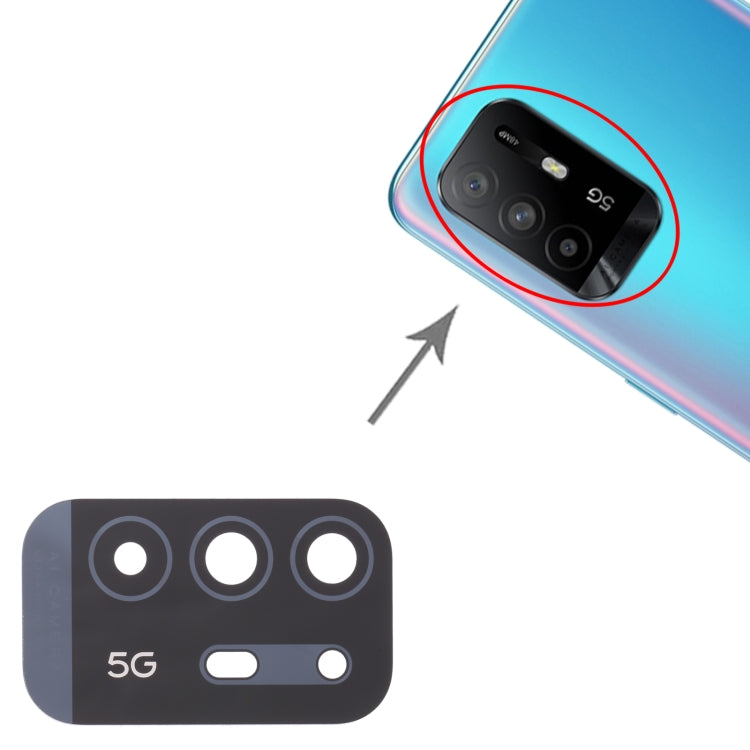 For OPPO F19 Pro+/A94 5G/A95 5G 10 PCS Back Camera Lens - Camera Series by PMC TechLife | Online Shopping South Africa | PMC TechLife