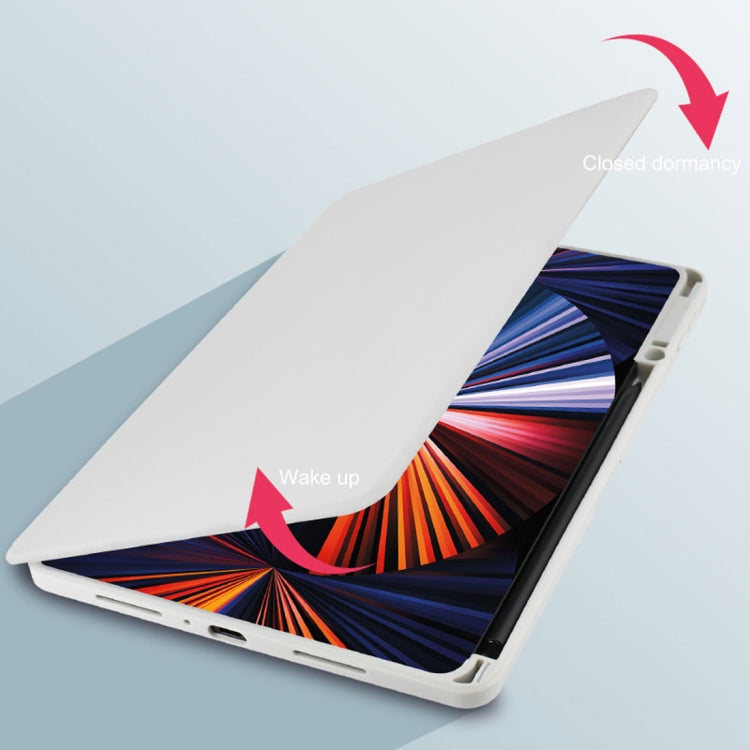 For OPPO Pad 11 2022 Acrylic 360 Degree Rotation Holder Tablet Leather Case(Grey) - OPPO by PMC TechLife | Online Shopping South Africa | PMC TechLife | Buy Now Pay Later Mobicred