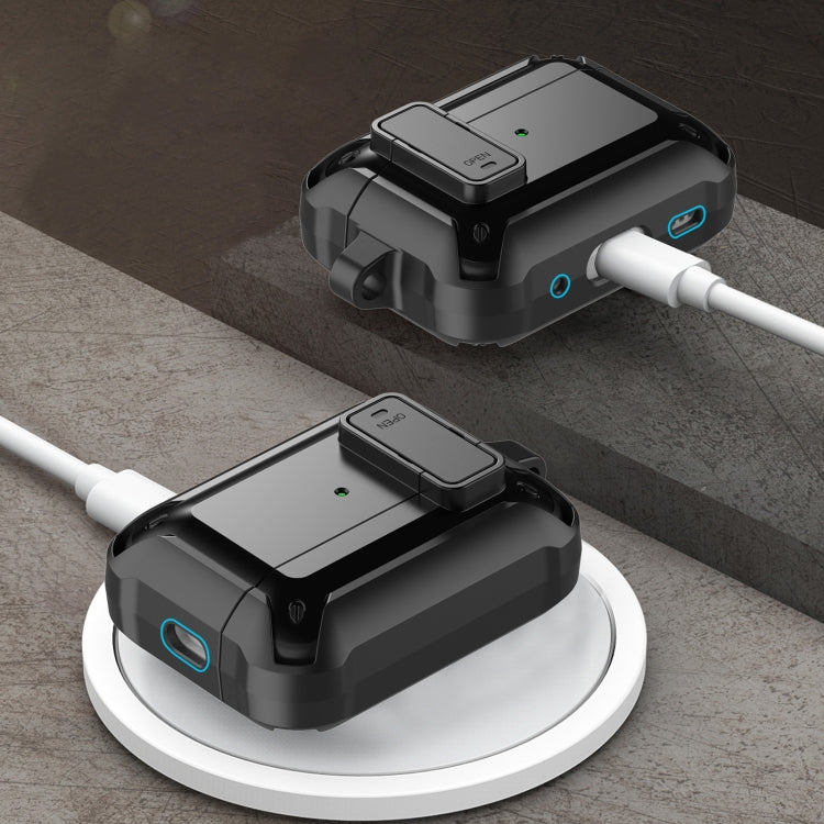 For AirPods Pro 2 Bumblebee Wireless Earphones Silicone Case with Switch & Lanyard Hole(Red) - free shipping - PMC Jewellery - Order now!