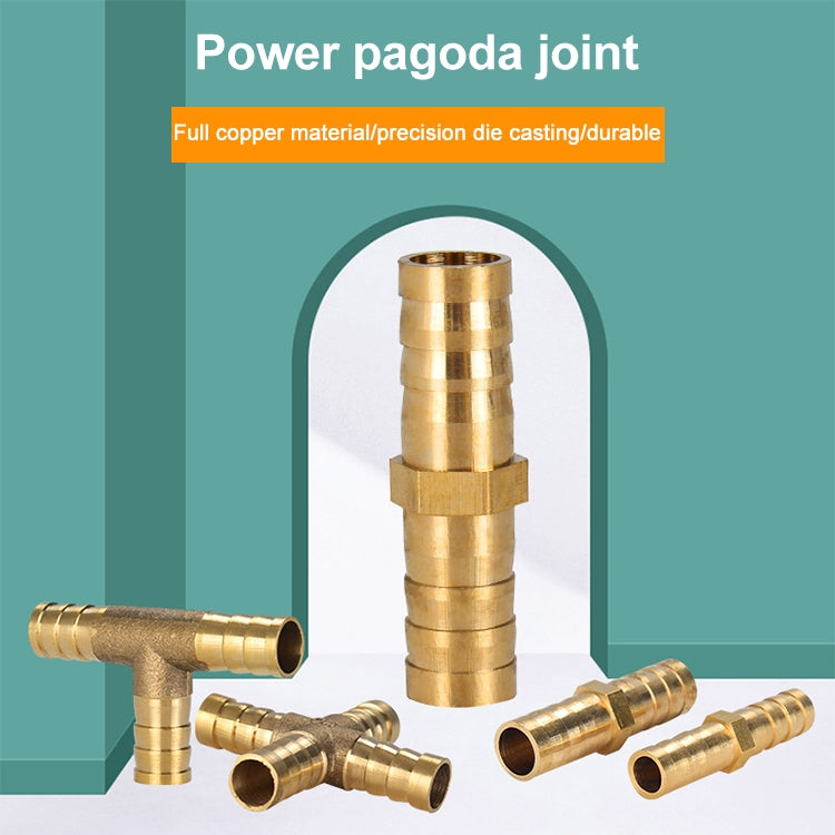 LAIZE 2pcs Pagoda Y-type Three Way Pneumatic Components, Caliber:12mm - Interface Series by LAIZE | Online Shopping South Africa | PMC TechLife | Buy Now Pay Later Mobicred