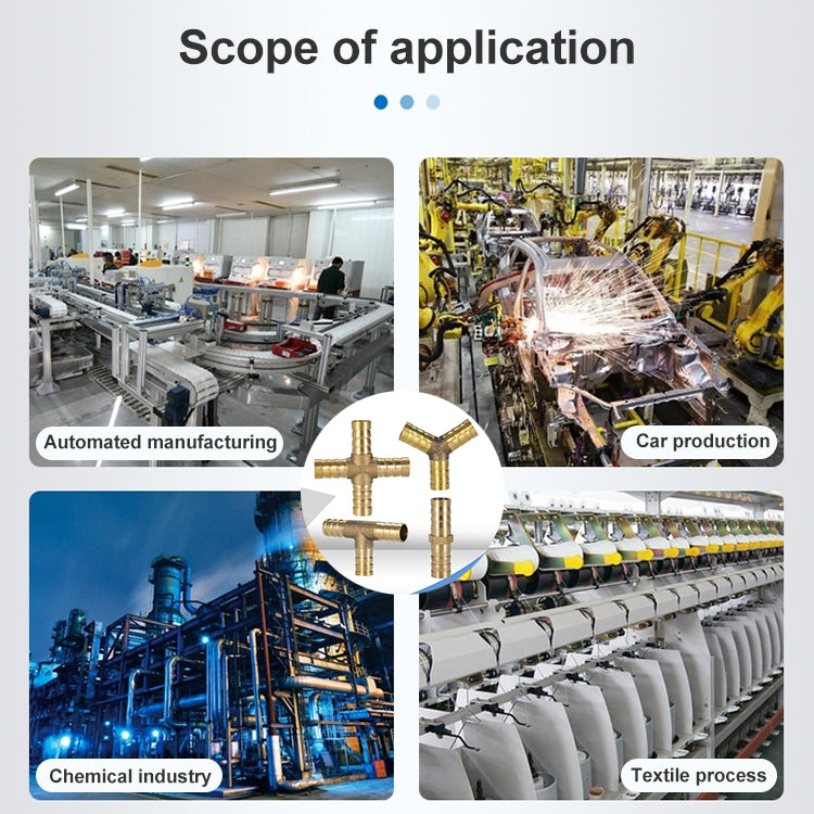 LAIZE Pagoda Four Way Pneumatic Components, Caliber:6mm - Interface Series by LAIZE | Online Shopping South Africa | PMC TechLife | Buy Now Pay Later Mobicred