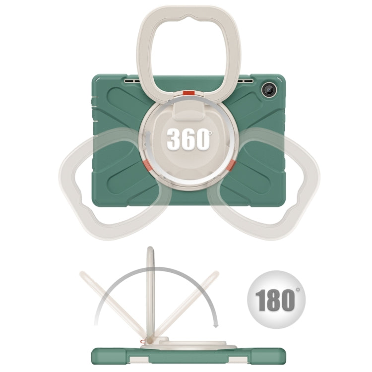 For Lenovo Tab M10 10.1 3rd Gen Silicone + PC Protective Tablet Case(Emerald) - Lenovo by PMC TechLife | Online Shopping South Africa | PMC TechLife | Buy Now Pay Later Mobicred