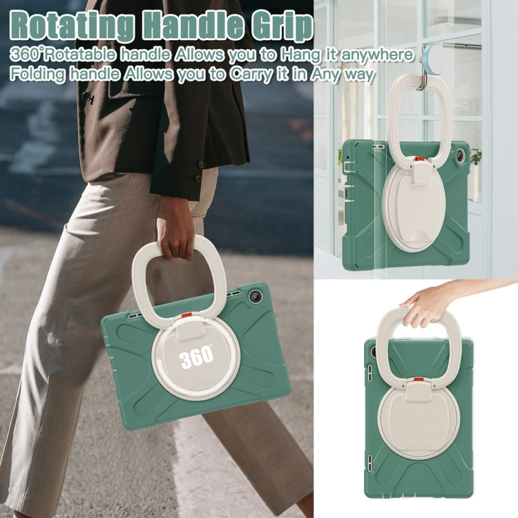 For Lenovo Tab M10 10.1 3rd Gen Silicone + PC Protective Tablet Case(Emerald) - Lenovo by PMC TechLife | Online Shopping South Africa | PMC TechLife | Buy Now Pay Later Mobicred