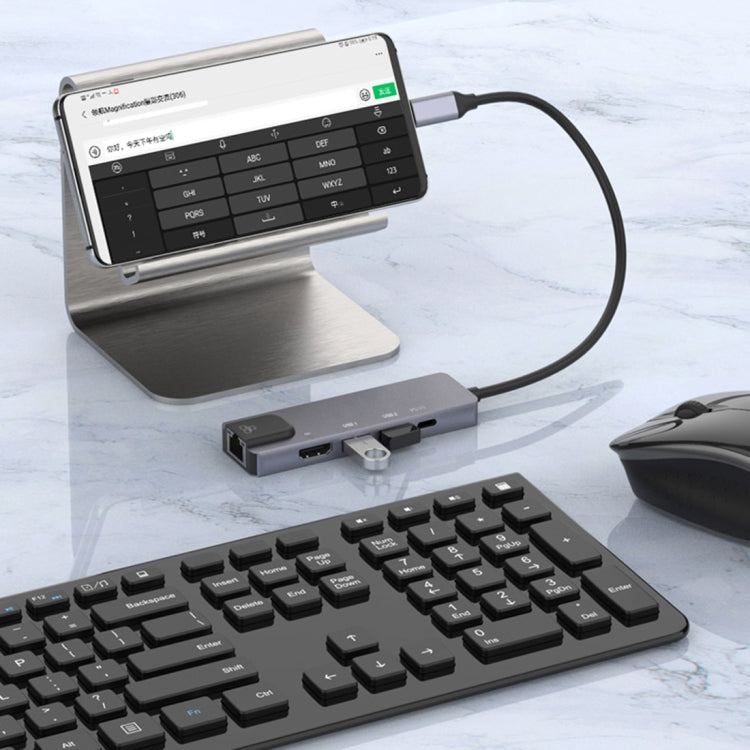 Onten OTN-UC920S USB-C / Type-C Portable Multifunctional HUB Docking Station - free shipping - PMC Jewellery - Order now!