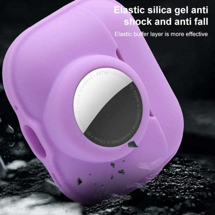 For AirPods Pro 2 / AirTag 2 in 1 Shockproof Full Coverage Silicone Protective Case(Dark Green) - For AirPods Pro 2 by PMC Jewellery | Online Shopping South Africa | PMC Jewellery | Buy Now Pay Later Mobicred