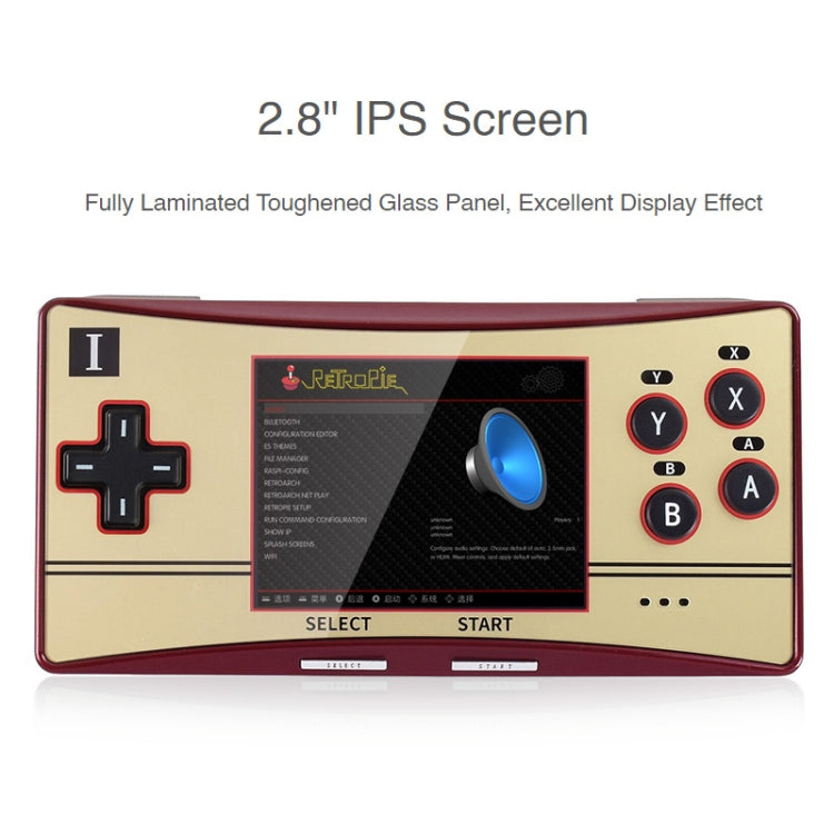 Waveshare GPM280 WiFi Portable Game Console Base on Raspberry Pi Zero, 2W with 32GB TF Card(US Plug) - free shipping - PMC Jewellery - Order now!