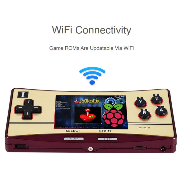 Waveshare GPM280 WiFi Portable Game Console Base on Raspberry Pi Zero, 2W with 32GB TF Card(EU Plug) - free shipping - PMC Jewellery - Order now!