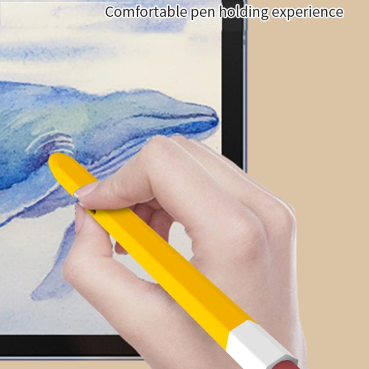 For Samsung Galaxy Tab S6 Lite P610/P615 LOVE MEI Soft Silicone Stylus Pen Protective Case(Pink) - Pencil Accessories by LOVE MEI | Online Shopping South Africa | PMC TechLife | Buy Now Pay Later Mobicred