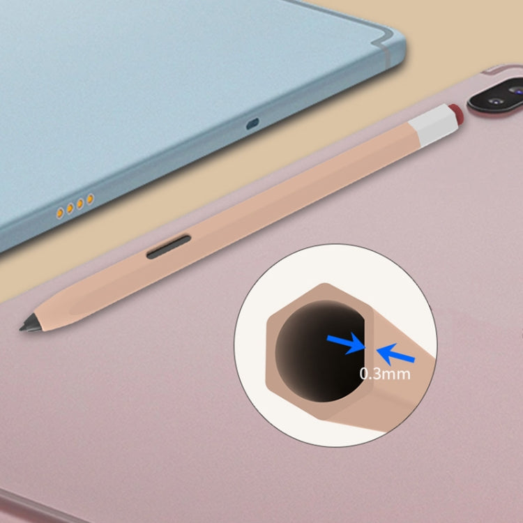 For Samsung Galaxy Tab S6 Lite P610/P615 LOVE MEI Soft Silicone Stylus Pen Protective Case(Dark Blue) - free shipping - PMC TechLife - Order now!