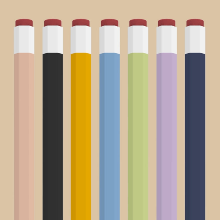 For Samsung Galaxy Tab S7 / S7+ / S8 / S8+ LOVE MEI Soft Silicone Stylus Pen Protective Case(Green) - Pencil Accessories by LOVE MEI | Online Shopping South Africa | PMC TechLife | Buy Now Pay Later Mobicred