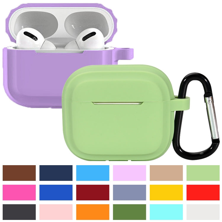 For AirPods Pro 2 Striped Shockproof Earphone Case(Matcha Green) - For AirPods Pro 2 by PMC Jewellery | Online Shopping South Africa | PMC Jewellery | Buy Now Pay Later Mobicred