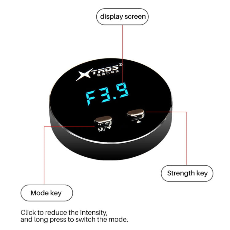 For Mitsubishi Montero 2016- TROS CK Car Potent Booster Electronic Throttle Controller - Car Modification by TROS | Online Shopping South Africa | PMC TechLife | Buy Now Pay Later Mobicred