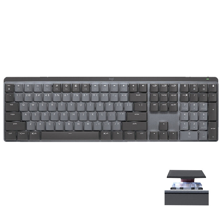 Logitech MX Mechanical Wireless Bluetooth Dual Mode Keyboard with Logi Bolt USB Receiver(Brown Axis) - free shipping - PMC TechLife - Order now!