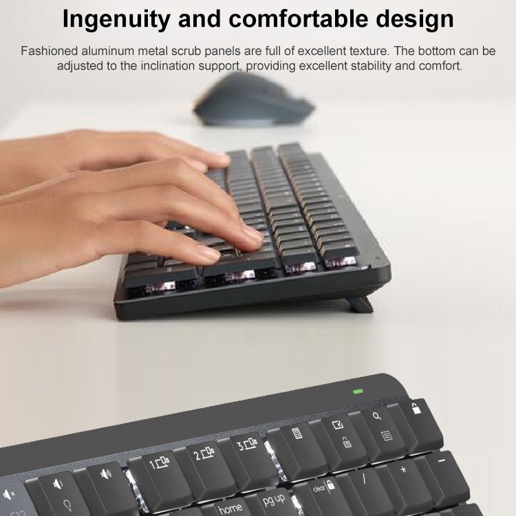 Logitech MX Mechanical Wireless Bluetooth Dual Mode Keyboard with Logi Bolt USB Receiver(Green Axis) - free shipping - PMC TechLife - Order now!