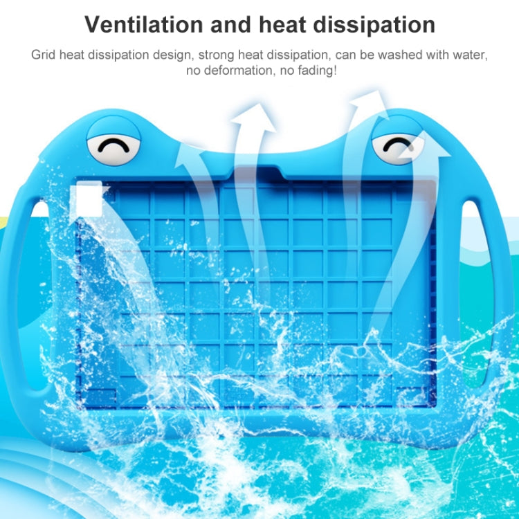 For Alcatel 1T 10 2020 Silicone Shockproof Protective Tablet Case(Blue) - Others by PMC TechLife | Online Shopping South Africa | PMC TechLife | Buy Now Pay Later Mobicred