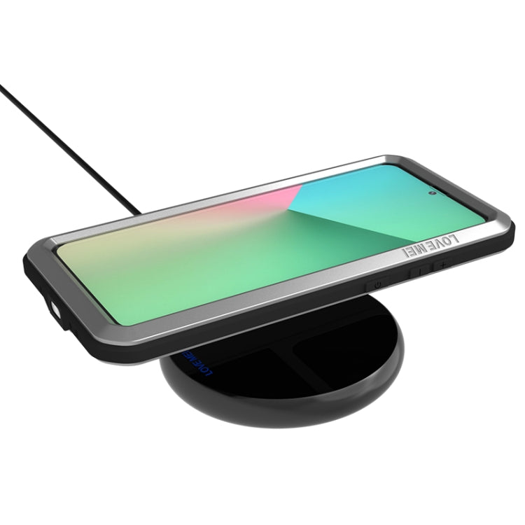 For Galaxy S20 Ultra LOVE MEI Metal Shockproof Waterproof Dustproof Protective Case(Silver) - free shipping - PMC TechLife - Order now!