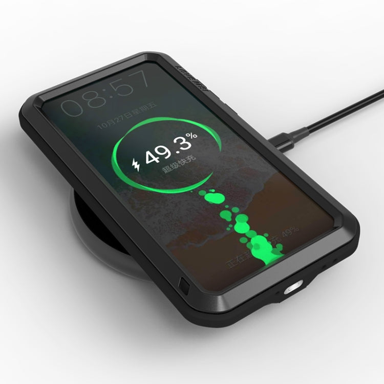 For Huawei P40 LOVE MEI Metal Shockproof Waterproof Dustproof Protective Case(Silver) - free shipping - PMC TechLife - Order now!