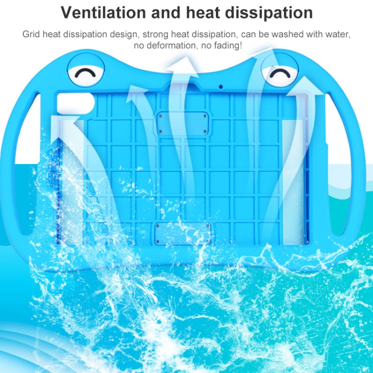 For TCL 10 TabMax 4G 9295G Cartoon Silicone Shockproof Protective Tablet Case(Pink) - Others by PMC TechLife | Online Shopping South Africa | PMC TechLife | Buy Now Pay Later Mobicred