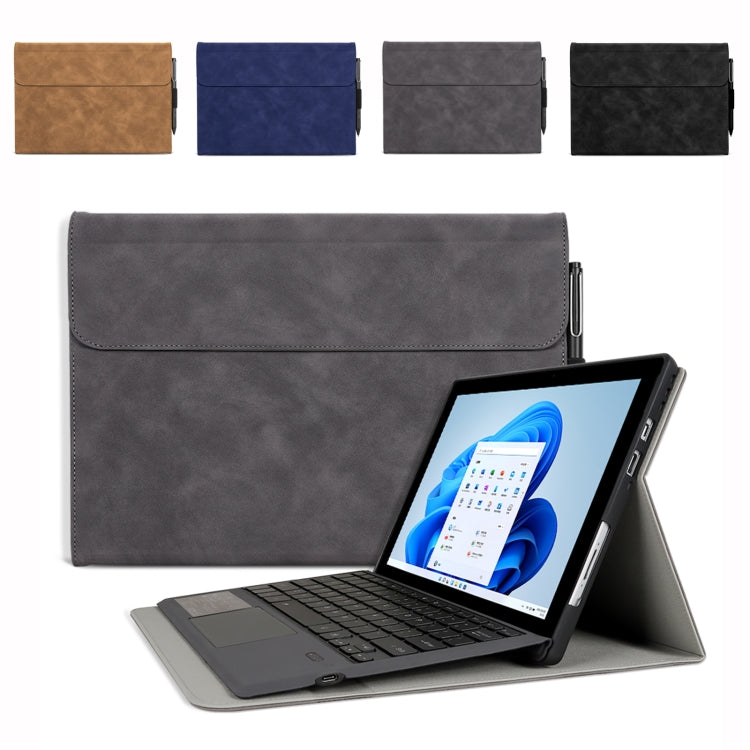 For Microsoft Surface Pro 9 / Surface Pro 10 Sheepskin All-Inclusive Shockproof Protective Case(Grey) - Others by PMC TechLife | Online Shopping South Africa | PMC TechLife | Buy Now Pay Later Mobicred
