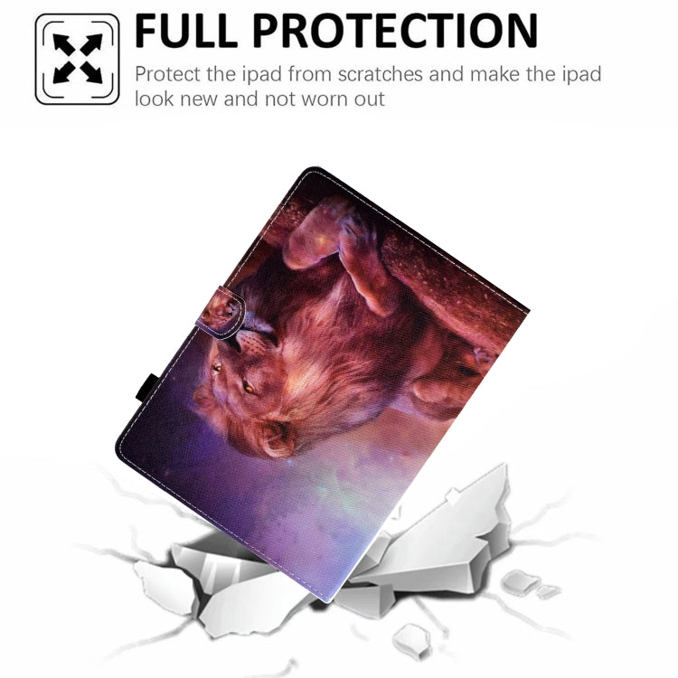For 10 inch Tablet Electric Pressed TPU Leather Tablet Case(Lion King) - 10 - 11 inch by PMC TechLife | Online Shopping South Africa | PMC TechLife | Buy Now Pay Later Mobicred