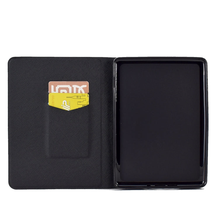 For Amazon Kindle Paperwhite 5 2021 Electric Pressed TPU Smart Leather Tablet Case(Blue Butterfly) - Amazon by PMC TechLife | Online Shopping South Africa | PMC TechLife | Buy Now Pay Later Mobicred