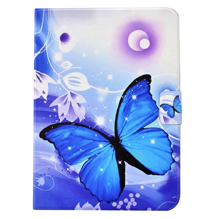 For Lenovo Tab P11 Electric Pressed TPU Smart Leather Tablet Case(Blue Butterfly) - Huawei by PMC TechLife | Online Shopping South Africa | PMC TechLife | Buy Now Pay Later Mobicred