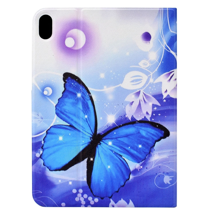 For Lenovo Tab P11 Electric Pressed TPU Smart Leather Tablet Case(Blue Butterfly) - Huawei by PMC TechLife | Online Shopping South Africa | PMC TechLife | Buy Now Pay Later Mobicred
