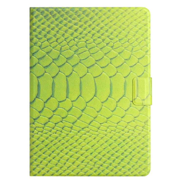For Huawei MediaPad M5 lite 10.1 Solid Color Crocodile Texture Leather Smart Tablet Case(Green) - Huawei by PMC TechLife | Online Shopping South Africa | PMC TechLife | Buy Now Pay Later Mobicred