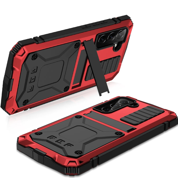 For Samsung Galaxy S23+ 5G R-JUST Life Waterproof Dustproof Shockproof Phone Case(Red) - free shipping - PMC TechLife - Order now!