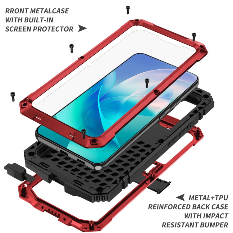For Samsung Galaxy S23+ 5G R-JUST Life Waterproof Dustproof Shockproof Phone Case(Red) - free shipping - PMC TechLife - Order now!