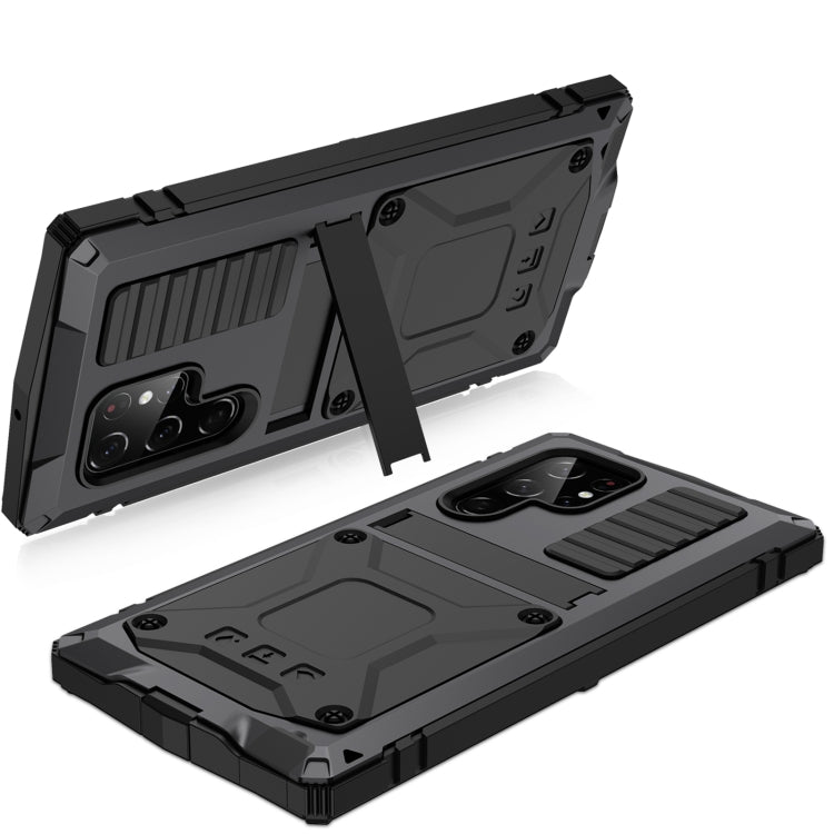 For Samsung Galaxy S23 Ultra 5G R-JUST Life Waterproof Dustproof Shockproof Phone Case(Black) - Galaxy S23 Ultra 5G Cases by R-JUST | Online Shopping South Africa | PMC TechLife