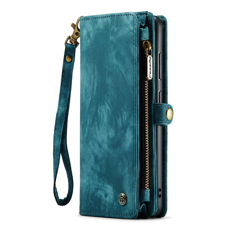 For Samsung Galaxy S23 5G CaseMe 008 Detachable Multifunctional Leather Phone Case(Blue) - free shipping - PMC Jewellery - Order now!