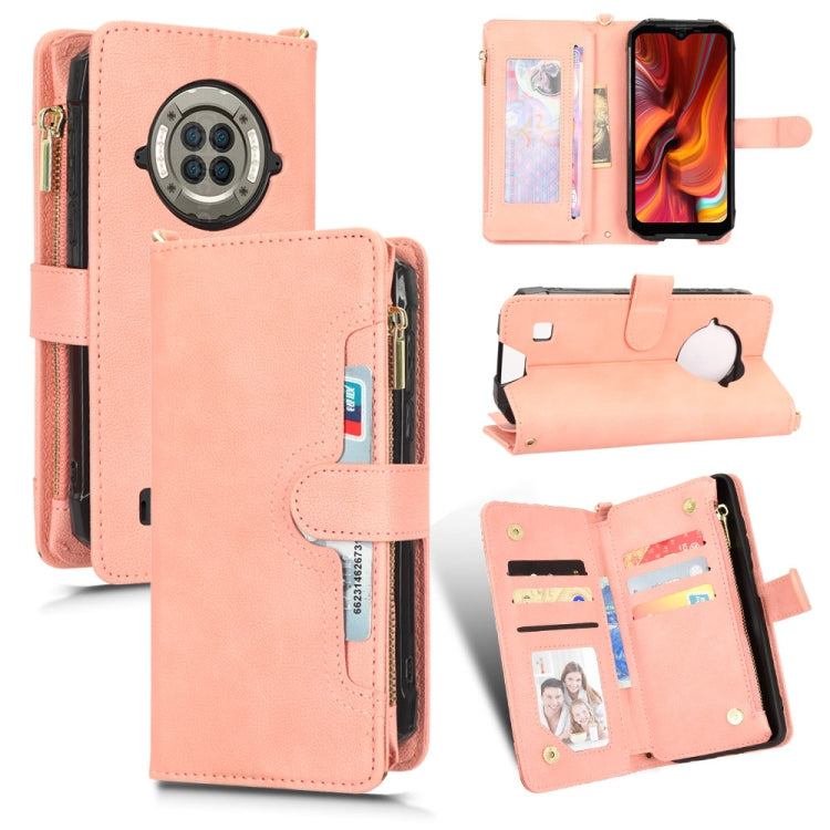 For Doogee S96 Pro Litchi Texture Zipper Leather Phone Case(Pink) - Doogee Cases by PMC TechLife | Online Shopping South Africa | PMC TechLife | Buy Now Pay Later Mobicred